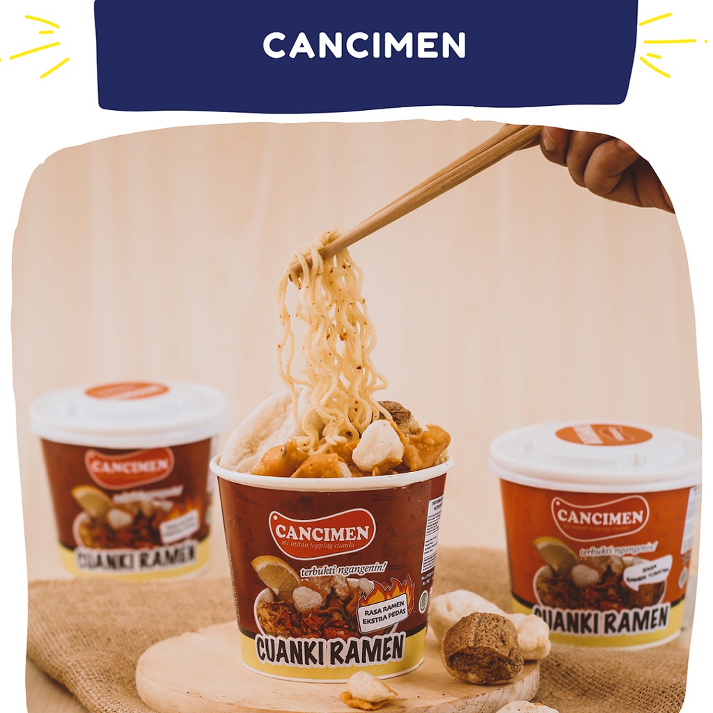 

Cancimen Cuankie Ramen Instant | Rasa Khas Bandung yang Bikin Ketagihan
