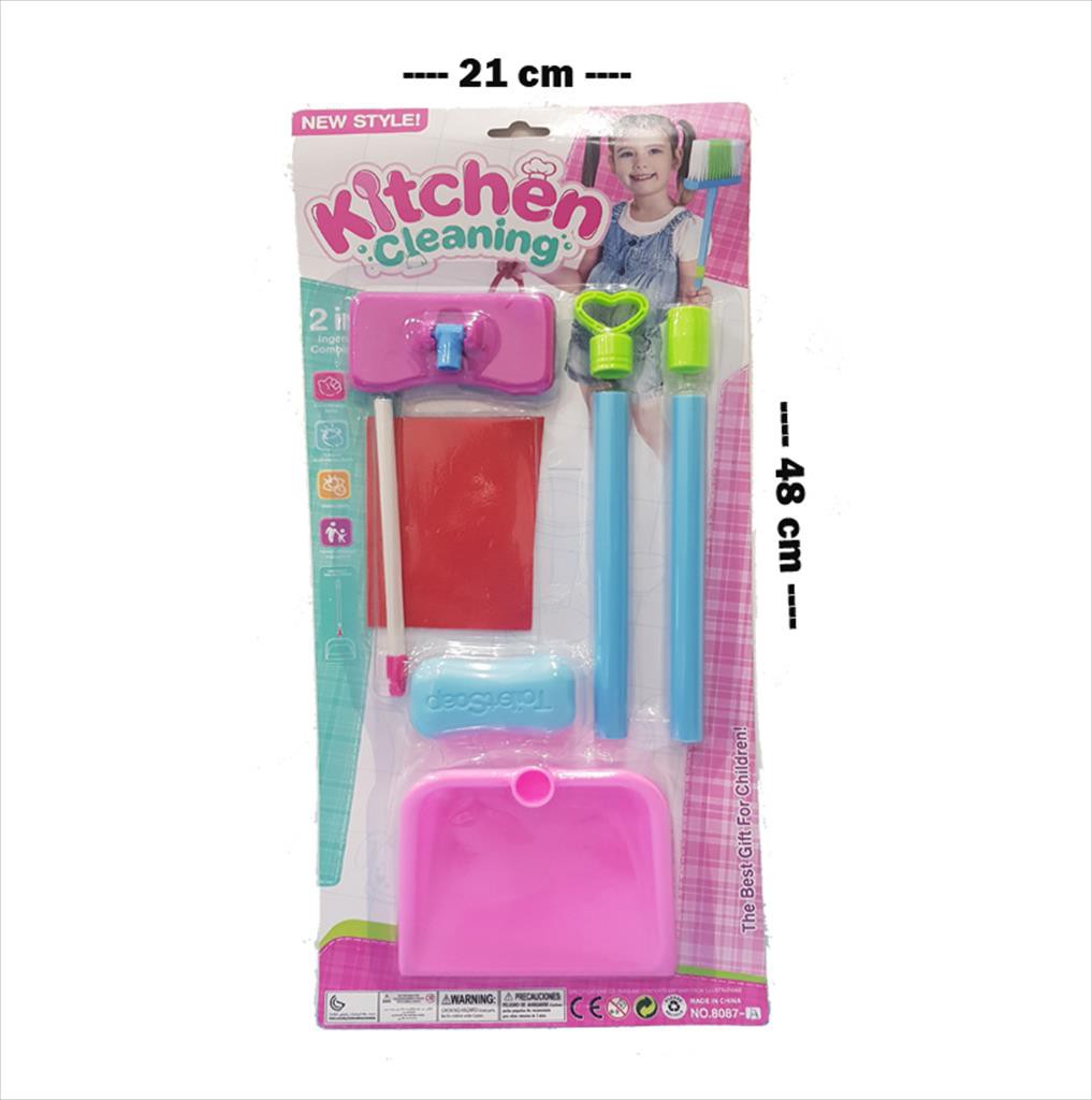 Mainan Anak Kitchen Cleaning  Set