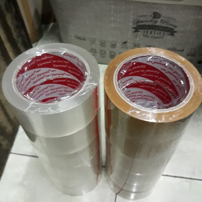 

Promo SB DUS gojek grab Plakban LAKBAN TEBAL 2 INCH X 70 METER / 45 MM X 80 YARD warna bening dan