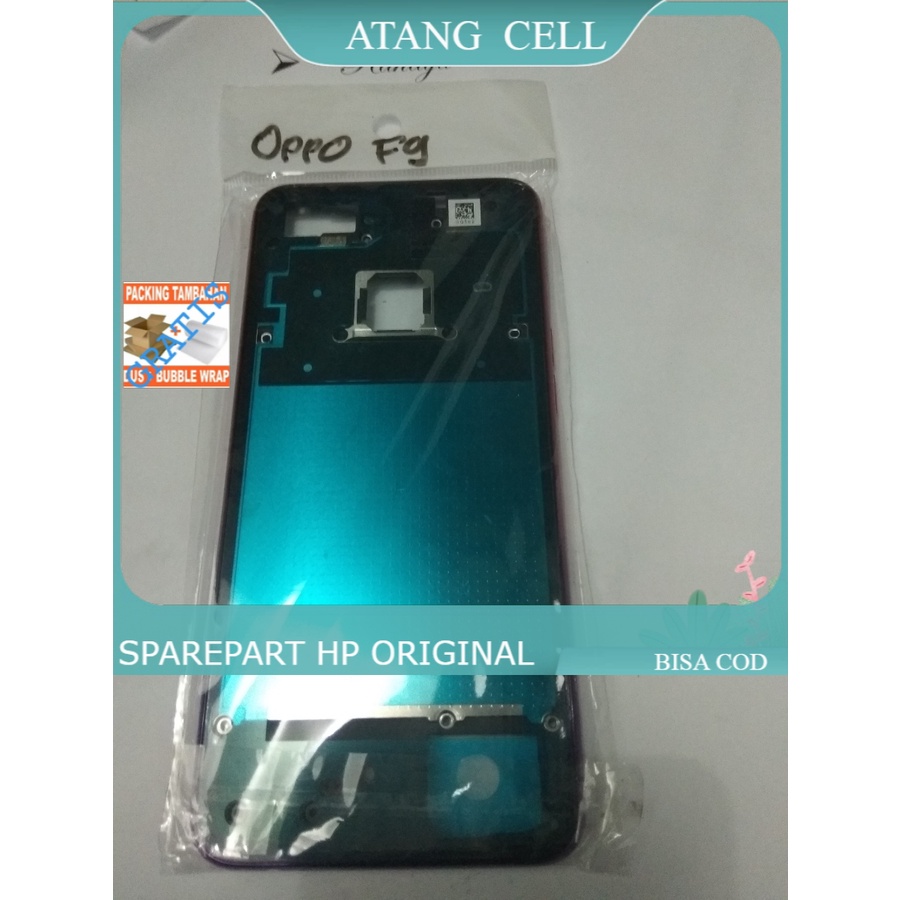 Frame Lcd ASLI F9 KOMPATIBEL Bazel ASLI F9 Tulang Tengah Lcd ASLI F9 MINUS ADA PATAH SIMTRAY TAPI BE