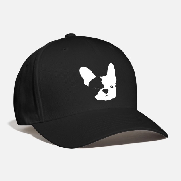 TOPI BASEBALL PREMIUM DISTRO FRENCH BULLDOG - MKCLOTHES