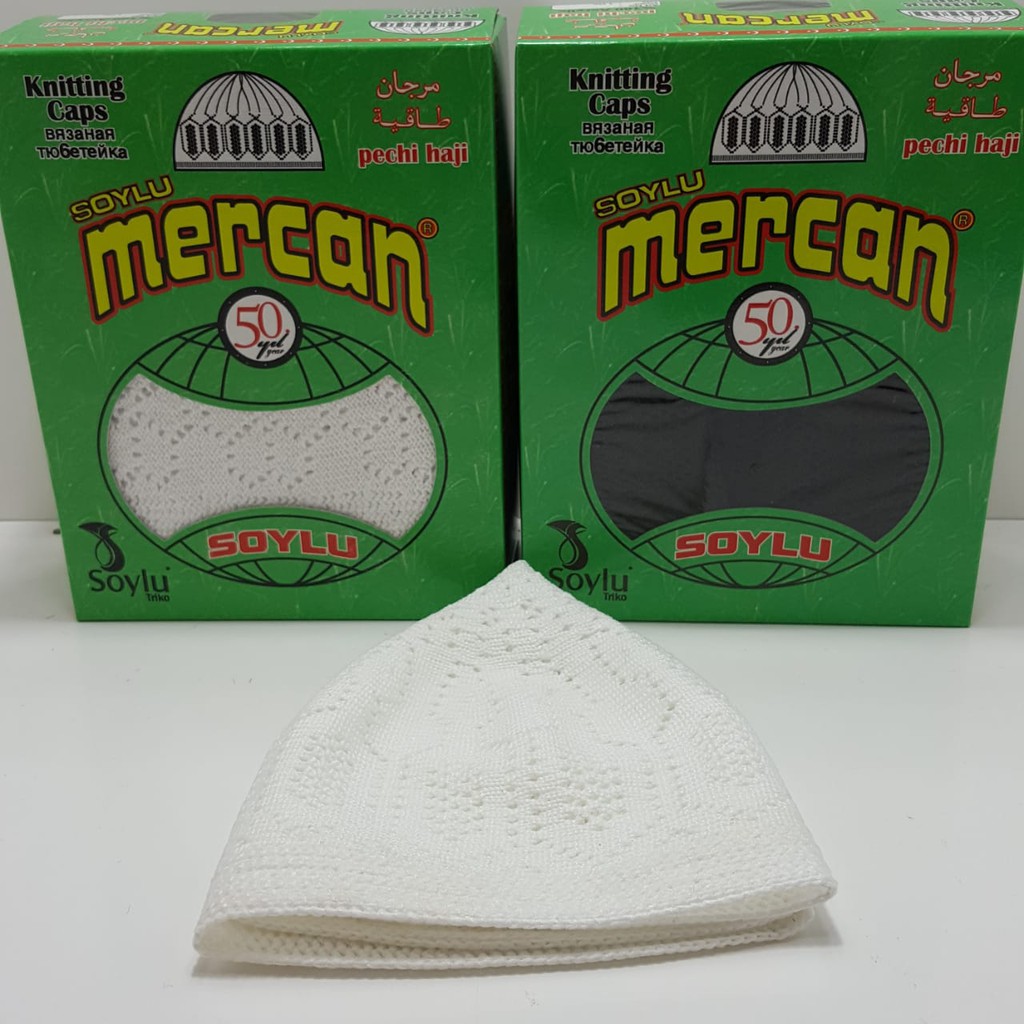 Peci Mercan Original Turkey - Kupluk Bulat / Kopyah