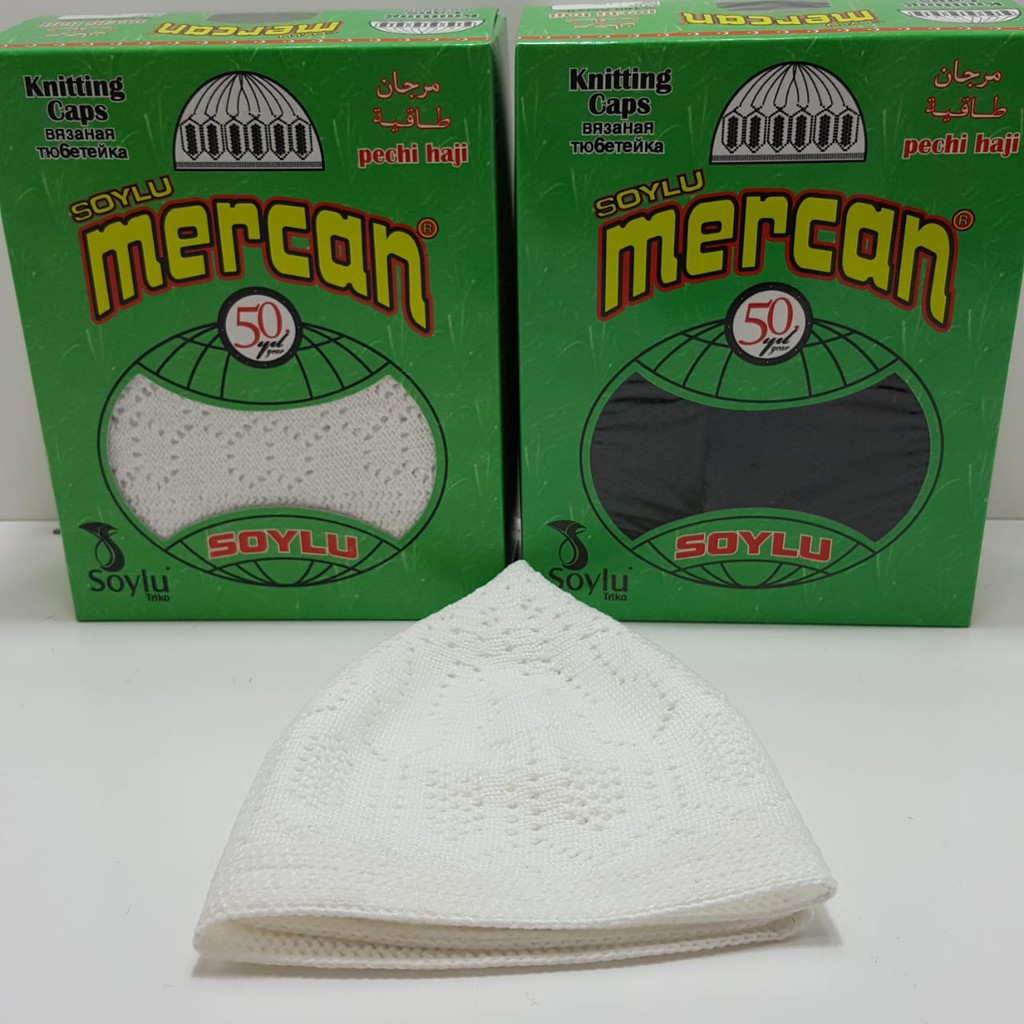 Peci Mercan Original Turkey - Kupluk Bulat / Kopyah