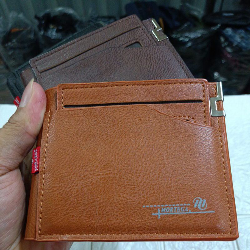 Dompet Pria Mortega M-8602 Standart || Dompet Pria 3 Ruang Import