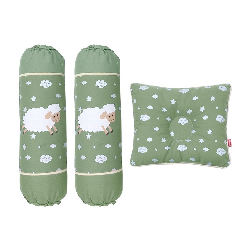 Dialogue Baby Bantal Guling Sheep Bantal Peyang Guling Bayi Lahir Newborn Kado Hadiah Melahirkan Set