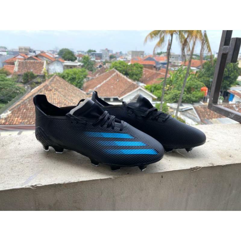 Sepatu Bola Adidas X Ghosted.1 Black FG