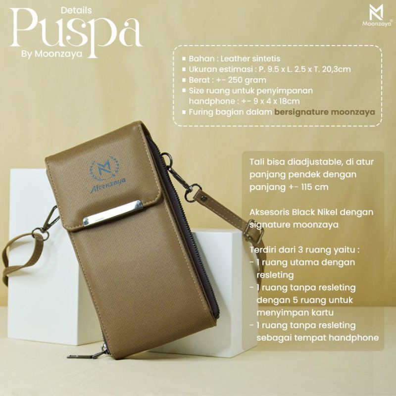 Dompet HP Pouch phone Puspa by Moonzaya