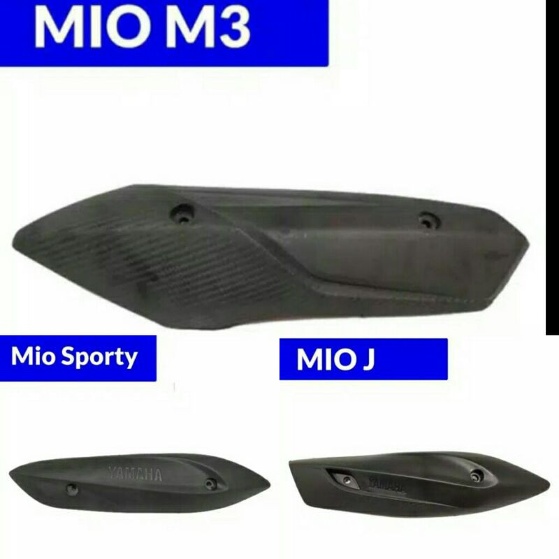 COVER TUTUO KNALPOT MOTOR YAMAHA PALING LENGKAP MIO SPORTY MIO M3 MIO J