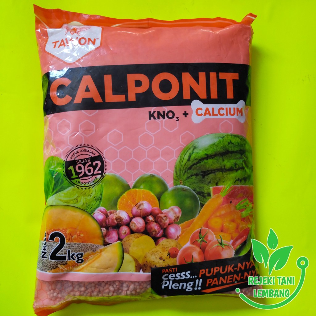 PUPUK CALPONIT KNO3 PLUS CALCIUM 2KG - CAP TAWON