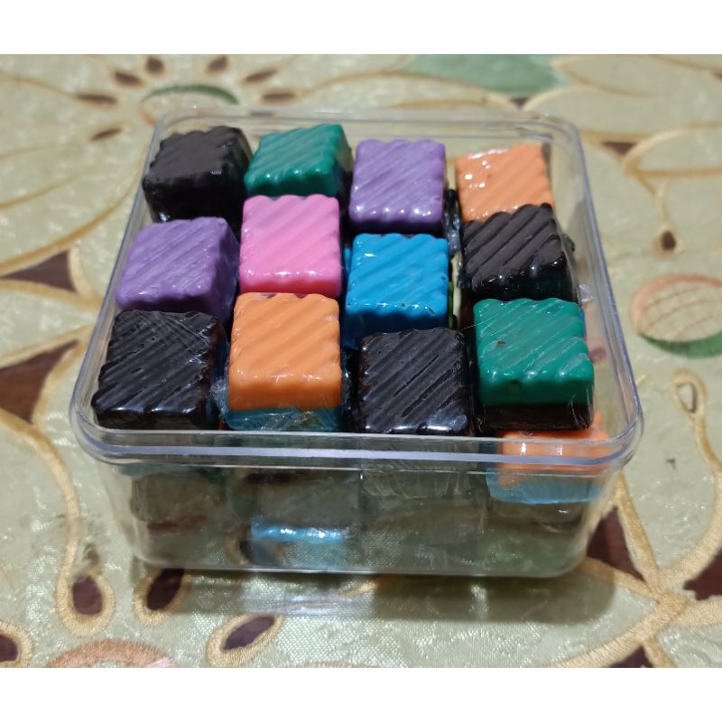 

coklat karakter kotak