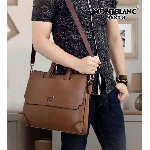 TAS LAPTOP TAS KANTOR IMPORT  MONTBLANC  9531-3