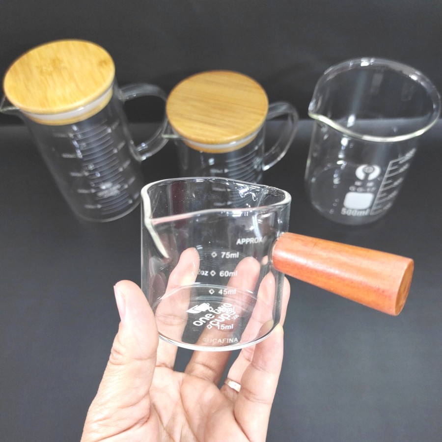 Jual Measuring Cup Beaker Glass Gelas Ukur Kaca Takar Kimia Kopi Espresso Shopee Indonesia 4790