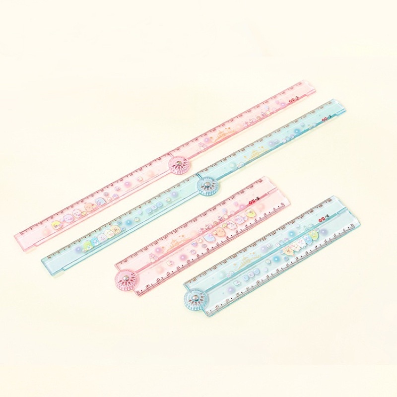 KENSHO Penggaris Lipat Ruler Lucu 30cm Sumikkogurashi Import Ori License