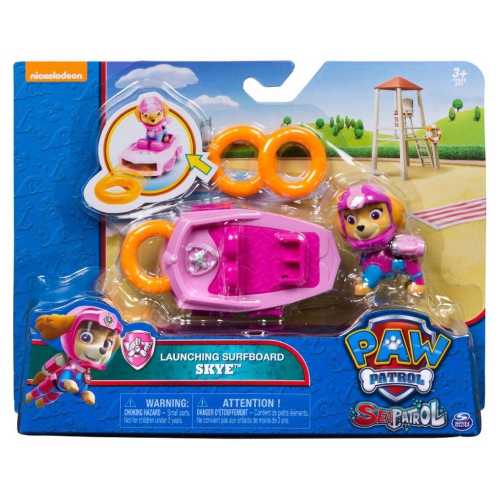 PAW PATROL Sea Patrol Skye Launching Surfboard