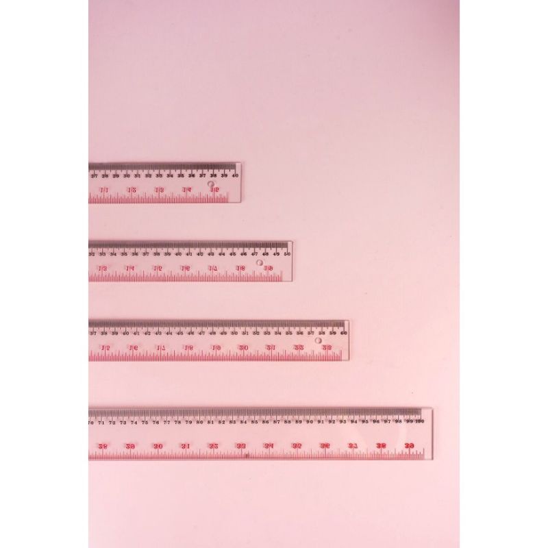 

ATK-POINT | BUTTERFLY Penggaris accrylic 40CM/50CM / 60CM