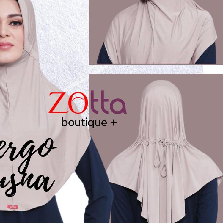 ZOYA HIJAB JILBAB INSTAN BERGO HUSNA CASUAL ZOYA ORI READY