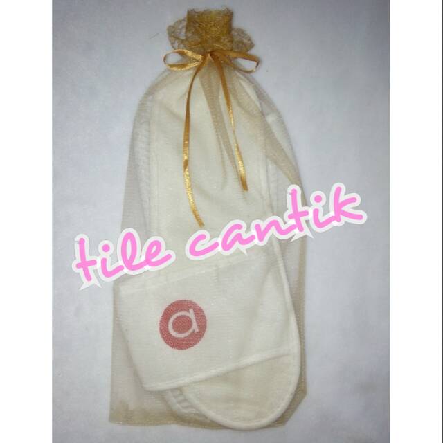 tile sandal hotel / bungkus tile/ bungkus souvenir/ kemasan tile/ kemasan souvenir/ tile cantik