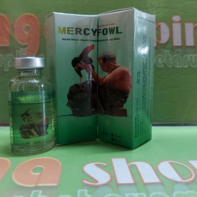 PROMO mercyfowl obat ayam suntik sakit tetelo saraf lumpuh aratan bengkak Murah