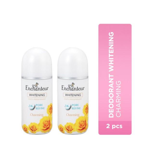 ► Enchanteur Charming Roll On Deodorant Whitening 40 ml - Twinpack ✱