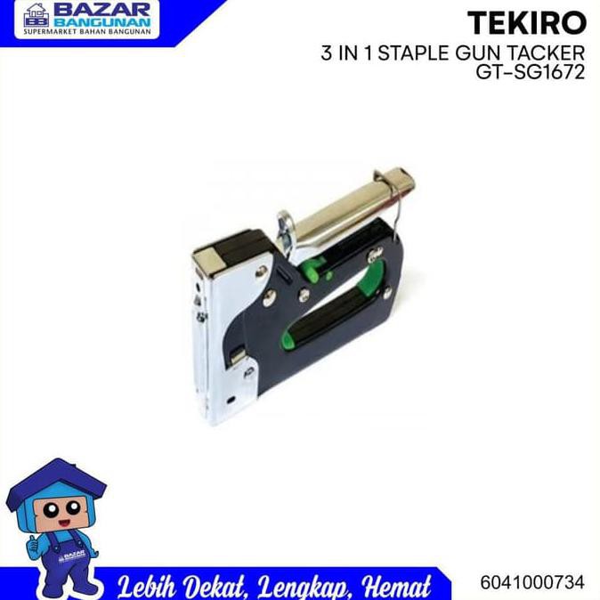 

STAPLE GUN TACKER / STAPLES / STAPLER STEPLES TEMBAK TEKIRO GT SG1672