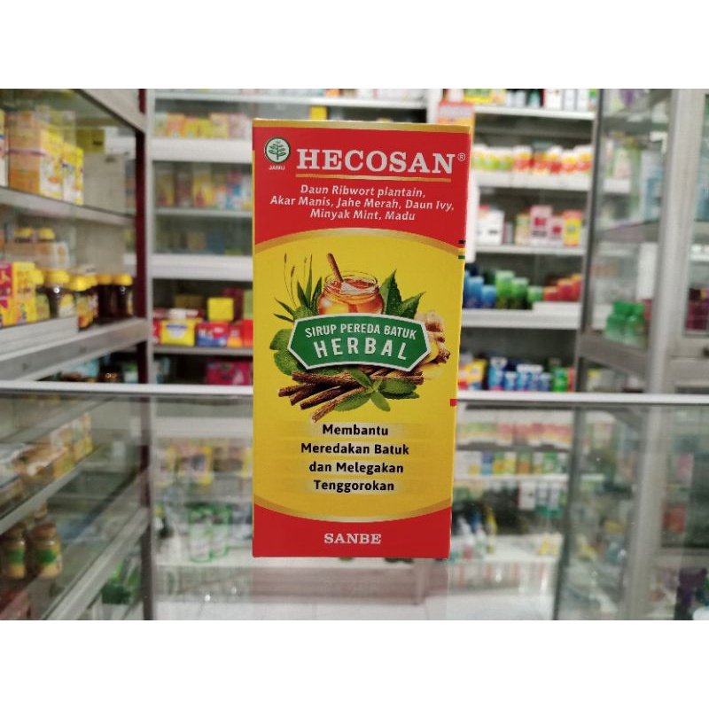 HECOSAN HERBAL COUGH SIRUP 120ml - ED 03/2025