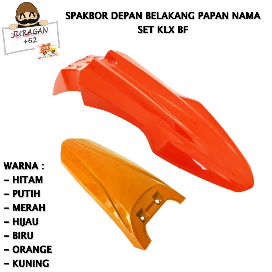 SPAKBOR SET DEPAN BELAKANG KLX BF 150 250 DTRACKER D TRACKER BIGFOOT BIG FOOT MOTOR TRAIL CROSS KAWASAKI