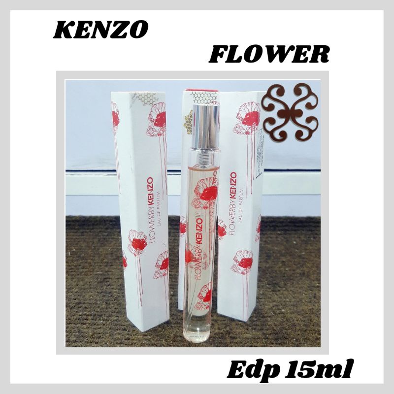 Parfum travel kenzo flower 15ml original 100%.