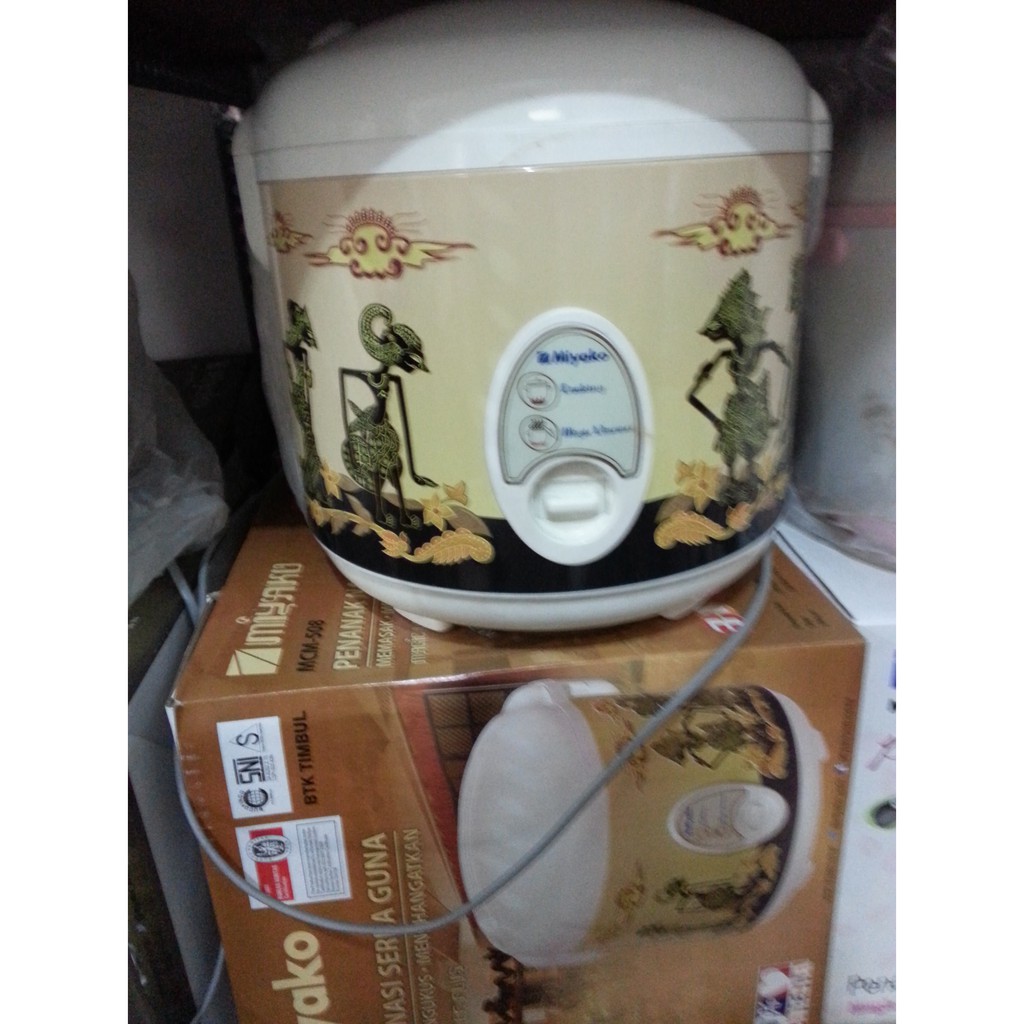 Miyako Rice Cooker MCM-508 - 1.8 Liter - Penanak Nasi WAYANG