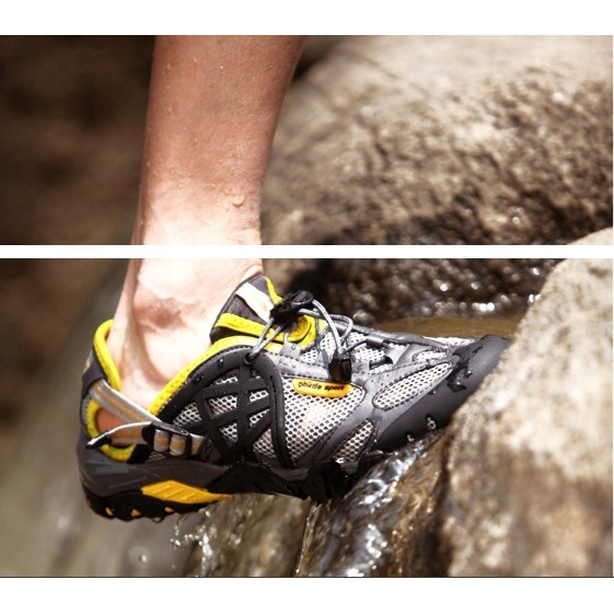 Sepatu Gunung / Hiking / Olahraga Air Anti Slip Rubber Premium