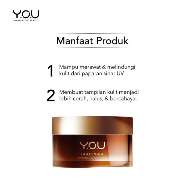 ✿ELYSABETHME✿ Y.O.U golden age skincare anti aging penuaan dini kerut garis halus