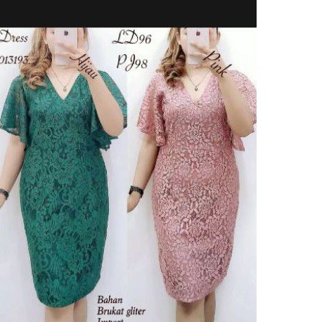 dress brokat span