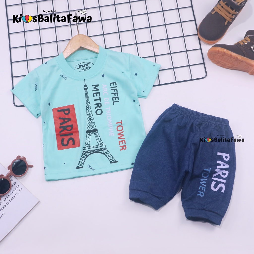 Setelan Baby DILAN uk 3-24 Bulan / Export Class Karakter Set Kaos Bayi Celana Laki Baju Anak Cowok