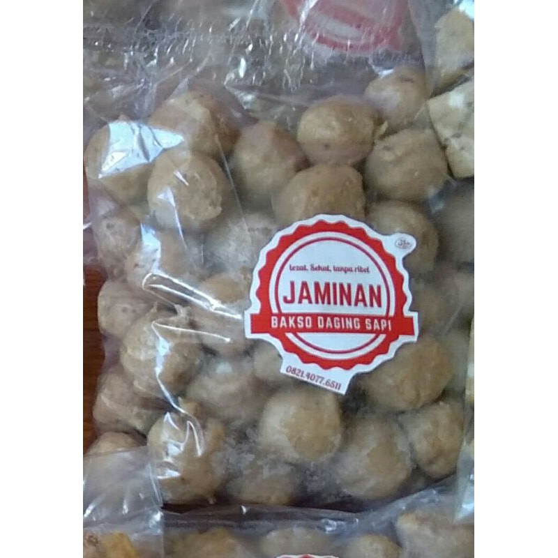 

Bakso Daging Sapi Asli JAMINAN