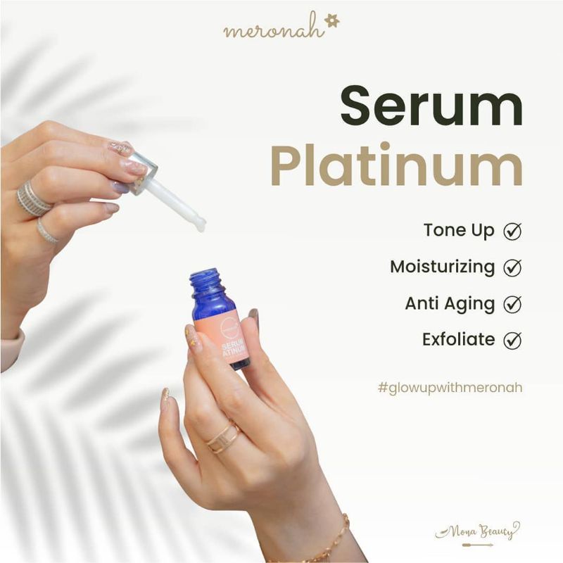 SERUM PLATINUM MERONAH BEAUTYCARE