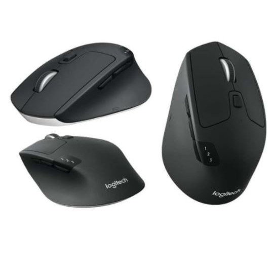 Mouse Bluetooth wireless logitech optical 1000dpi multi device clicky triathlon m-720 m720 - Mice nirkabel