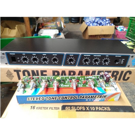 Tone Control Parametrik stereo plus Box parametrik