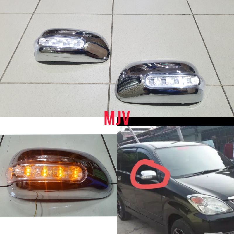COVER SPION AVANZA XENIA 2007-2011 NEW VVTI CROM LAMPU