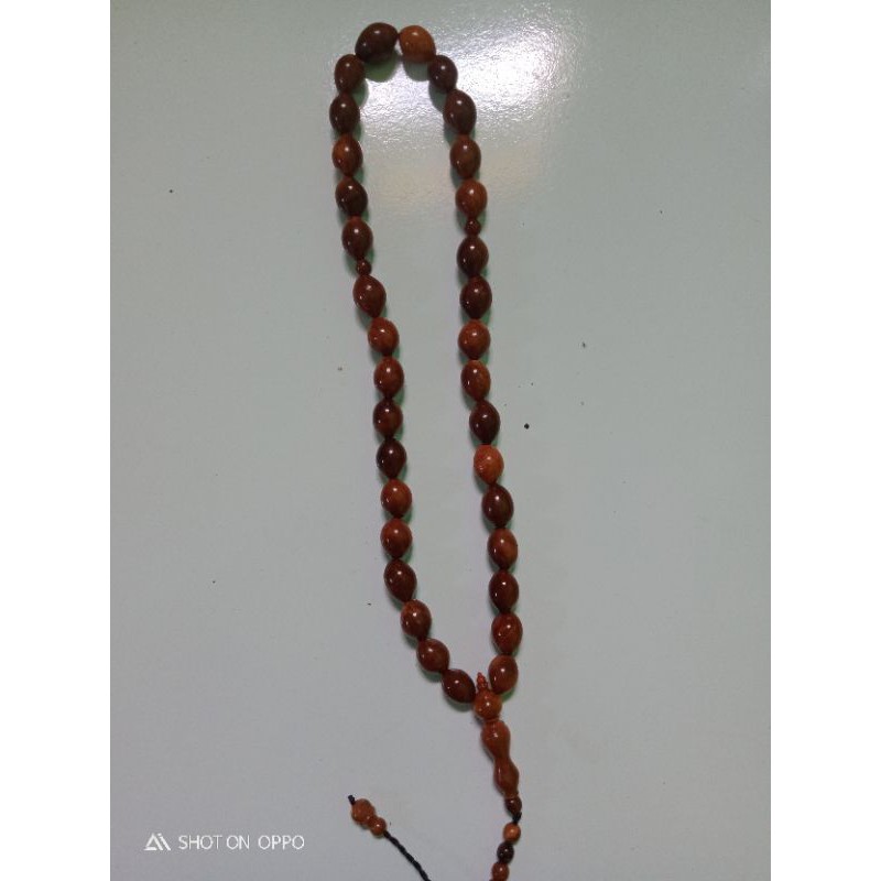 tasbih kaukah oval telur dan wajik