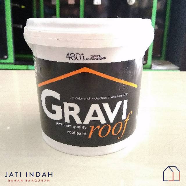 GRAVI ROOF CAT MULTI PURPOSE 4 KG TEMBOK GENTENG PAVING GRAVI ROOF CAT MULTI PURPOSE 4 KG TEMBOK GENTENG PAVING