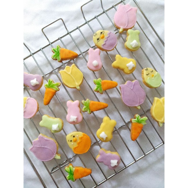 

Cookies Paskah, Easter Cookies, Kue Kering Karakter