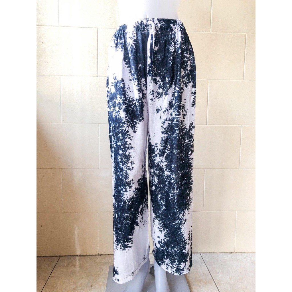  CELANA  KULOT  SMOKE TIE DYE Shopee  Indonesia