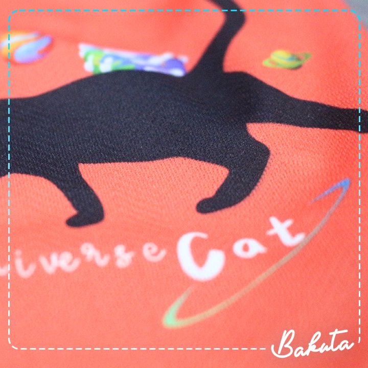 Baju Ucansee Kucing dan Anjing Sablon Universe Cat Baju Kucing Termurah Shopee Grade A size S-XL