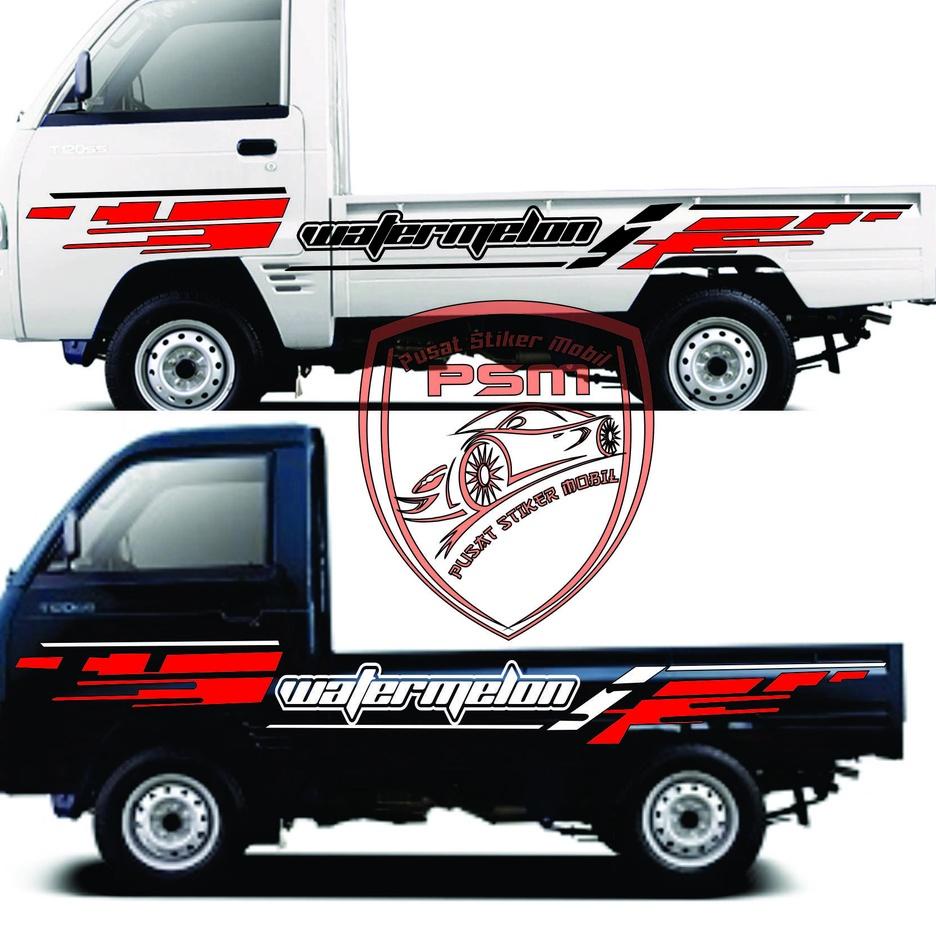 Serbuuuu.. NEW Stiker mobil carry pick up Sticker cutting mobil pick up ss carry futura Sticker Cutt