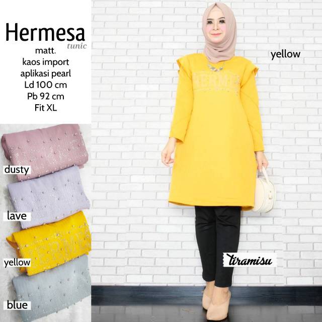 HERMESA TUNIK BY TIRAMISU HIJAB FASHION