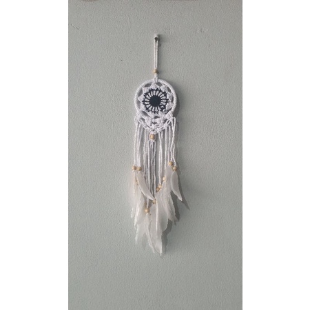 hiasan mobil wall decor hiasan dinding  dream catcher macrame