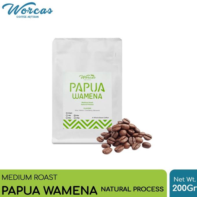 

[ COD ] Kopi Arabica Papua Wamena "Natural Process" 200 Gram Medium Roast TERBATAS Kode 1063