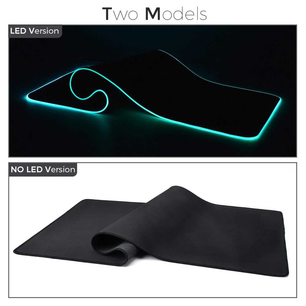 IDN TECH - Stonks Gaming Mouse Pad XL RGB LED 400 x 900 mm - RGB-01