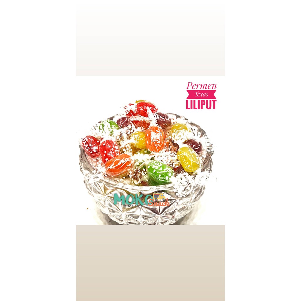 

Snack cemilan permen texas 1 Kg