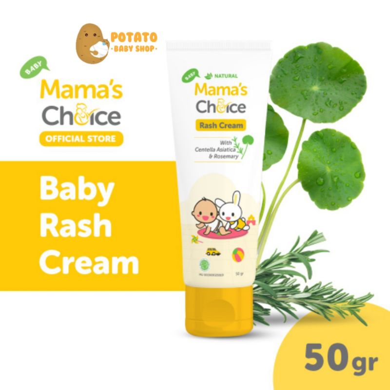 Mama's choice Baby Rash Cream - Krim ruam popok mamas choice