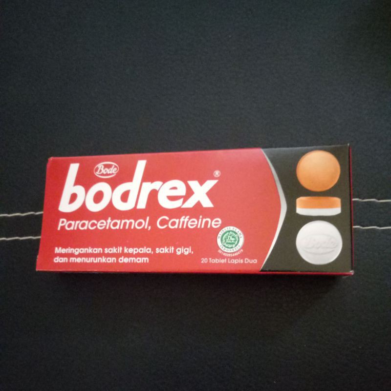 Bodrex Paracetamol, Caffeine 20tablet